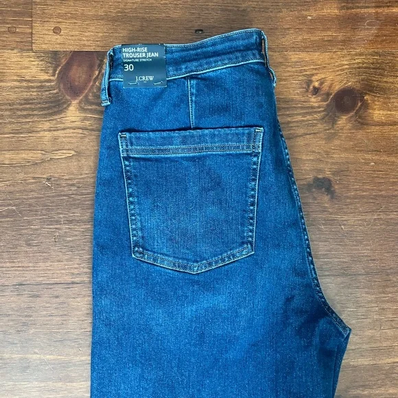 J Crew High Rise Trouser Jean Sz 30 - Picture 3 of 4